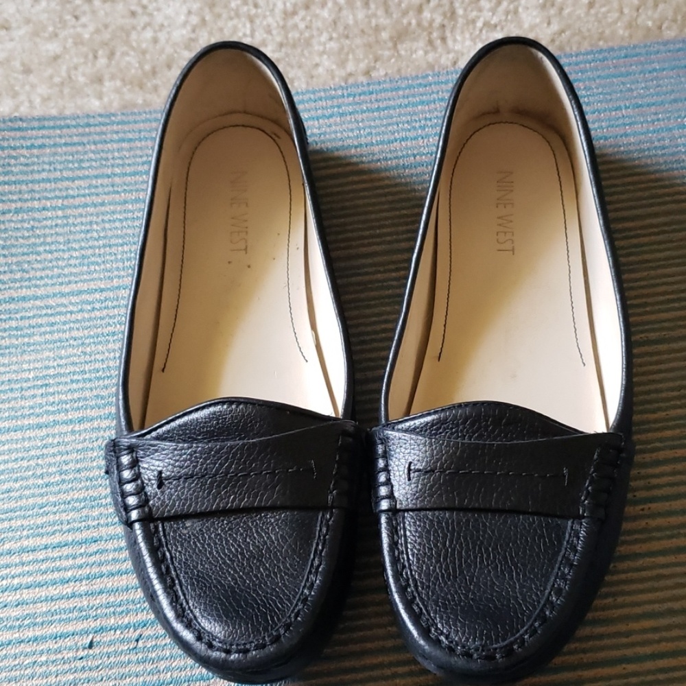 Nine West Penny Loafer Style Flats